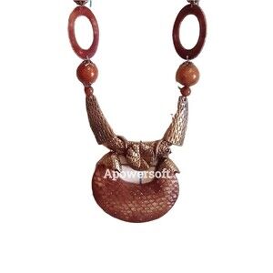 80s VNT Statement Necklace